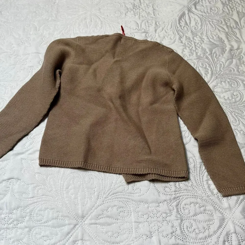 NWT Condor Cardigan Sweater Knit Cotton Size 6